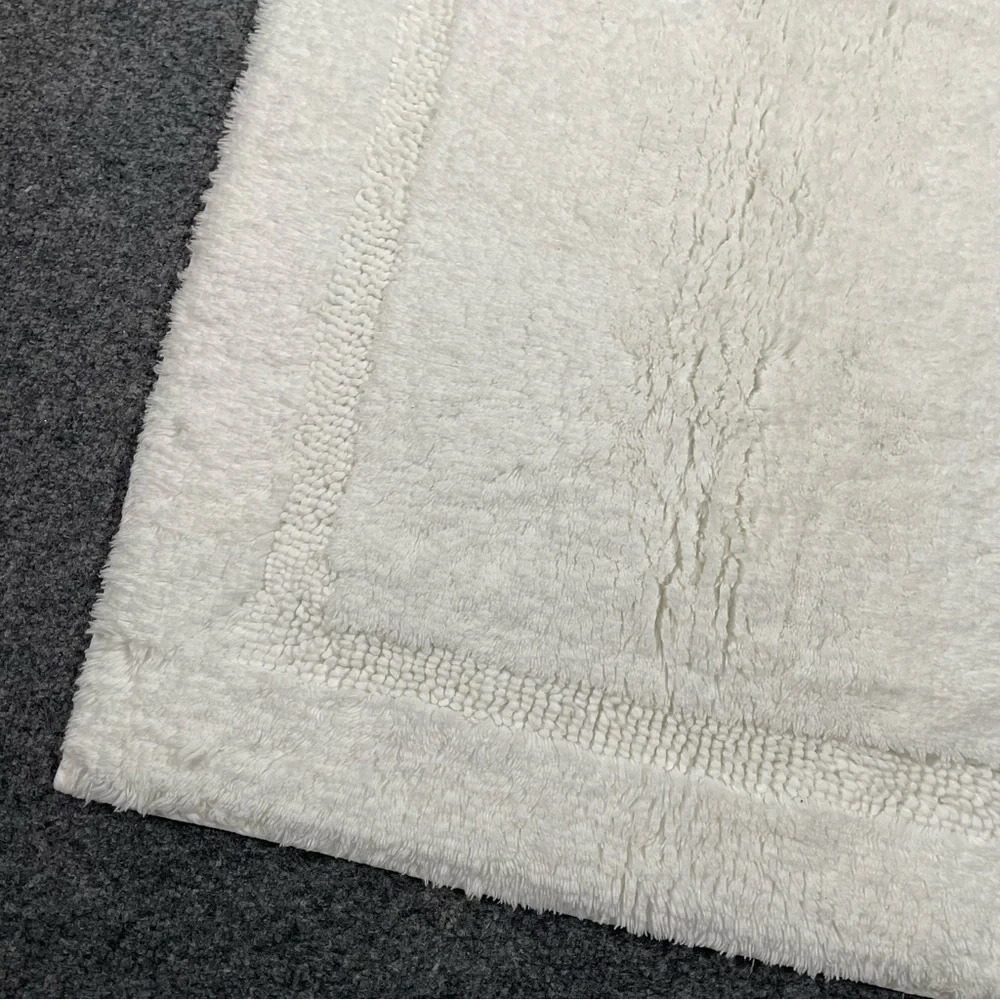 Vintage NWT CAANON Luxury White 100% Cotton Bath Rut